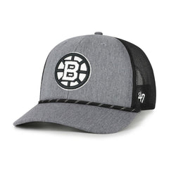 NHL Boston Bruins '47 Carbon Rope Trucker Adjustable Hat