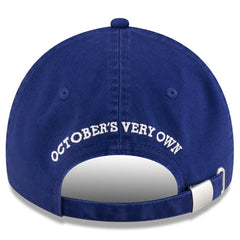 Royal Los Angeles Dodgers OVO x New Era Washed 9TWENTY Adjustable Hat