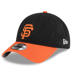 Black/Orange San Francisco Giants OVO x New Era Washed 9TWENTY Adjustable Hat