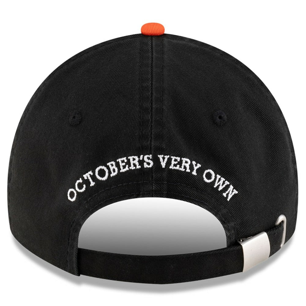 Black/Orange San Francisco Giants OVO x New Era Washed 9TWENTY Adjustable Hat