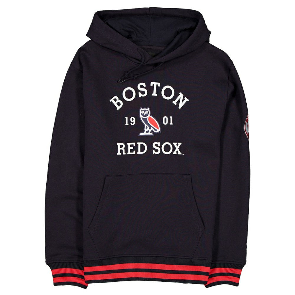 Navy Boston Red Sox OVO x New Era Heavyweight Fleece Hoodie