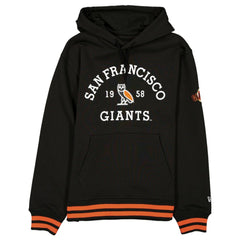 Black San Francisco Giants OVO x New Era Heavyweight Fleece Hoodie