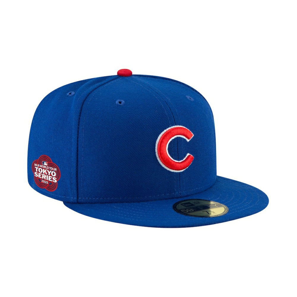 Royal Chicago Cubs New Era 2025 MLB World Tour: Tokyo Series Side Patch 59FIFTY Fitted Hat
