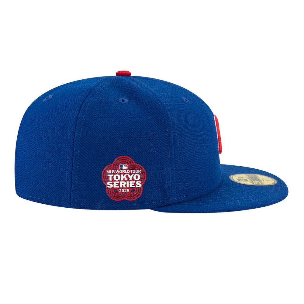 Royal Chicago Cubs New Era 2025 MLB World Tour: Tokyo Series Side Patch 59FIFTY Fitted Hat