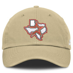Gold Houston Astros Nike Cooperstown Collection Club Adjustable Hat