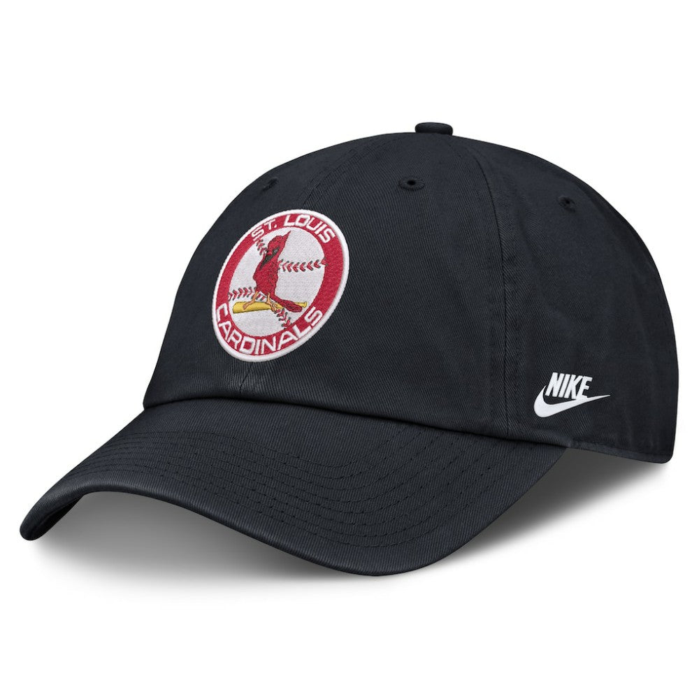 Navy St. Louis Cardinals Nike Cooperstown Collection Club Adjustable Hat