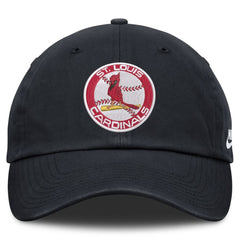 Navy St. Louis Cardinals Nike Cooperstown Collection Club Adjustable Hat