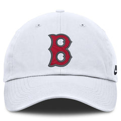 White Boston Red Sox Nike Cooperstown Collection Club Adjustable Hat