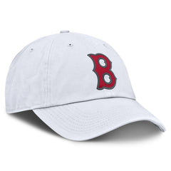 White Boston Red Sox Nike Cooperstown Collection Club Adjustable Hat