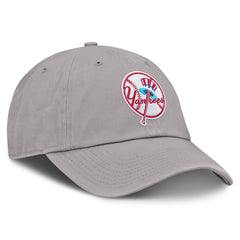Gray New York Yankees Nike Cooperstown Collection Club Adjustable Hat
