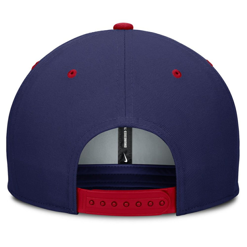 Navy/Red Atlanta Braves Nike Cooperstown Collection Pro Dri-FIT Snapback Hat