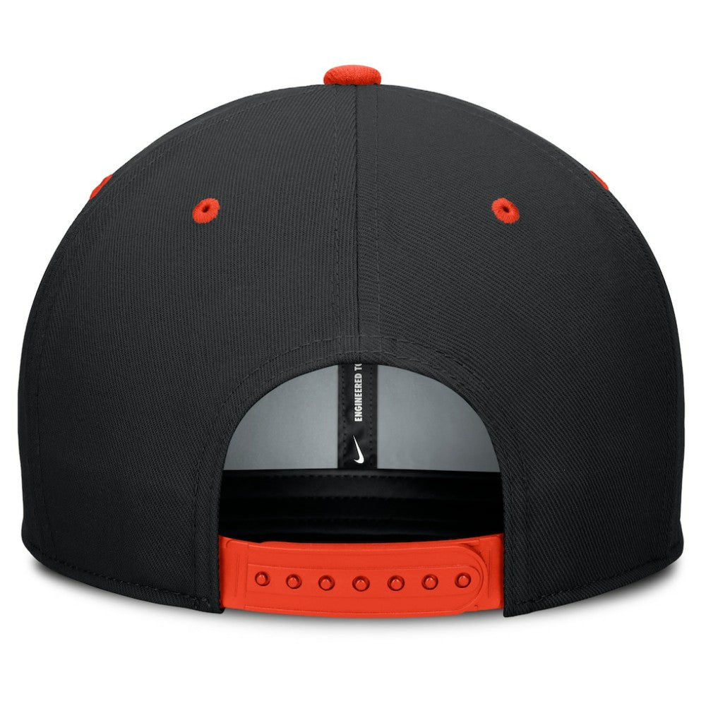 Black/Orange Baltimore Orioles Nike Cooperstown Collection Pro Dri-FIT Snapback Hat