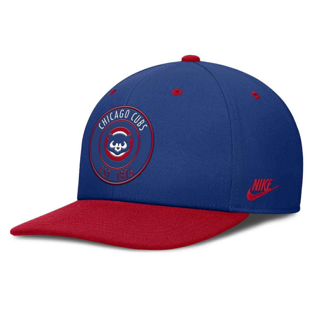 Royal/Red Chicago Cubs Nike Cooperstown Collection Pro Dri-FIT Snapback Hat