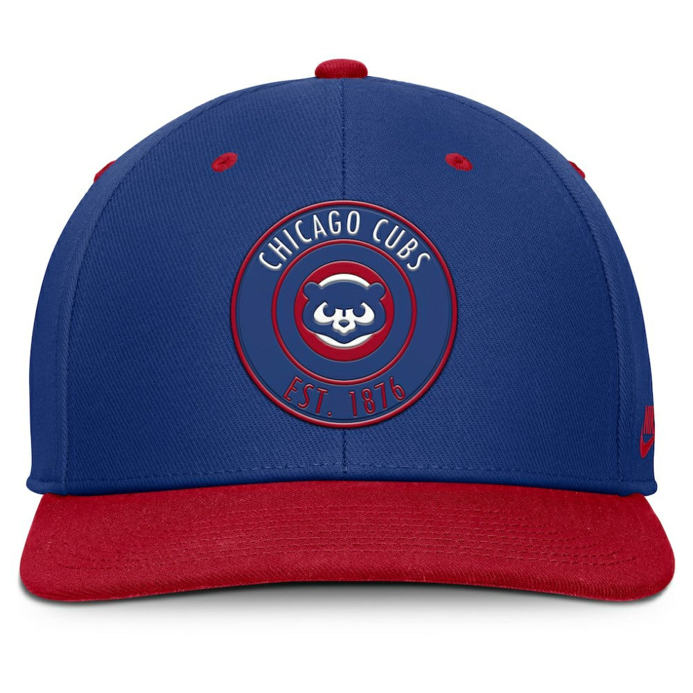 Royal/Red Chicago Cubs Nike Cooperstown Collection Pro Dri-FIT Snapback Hat