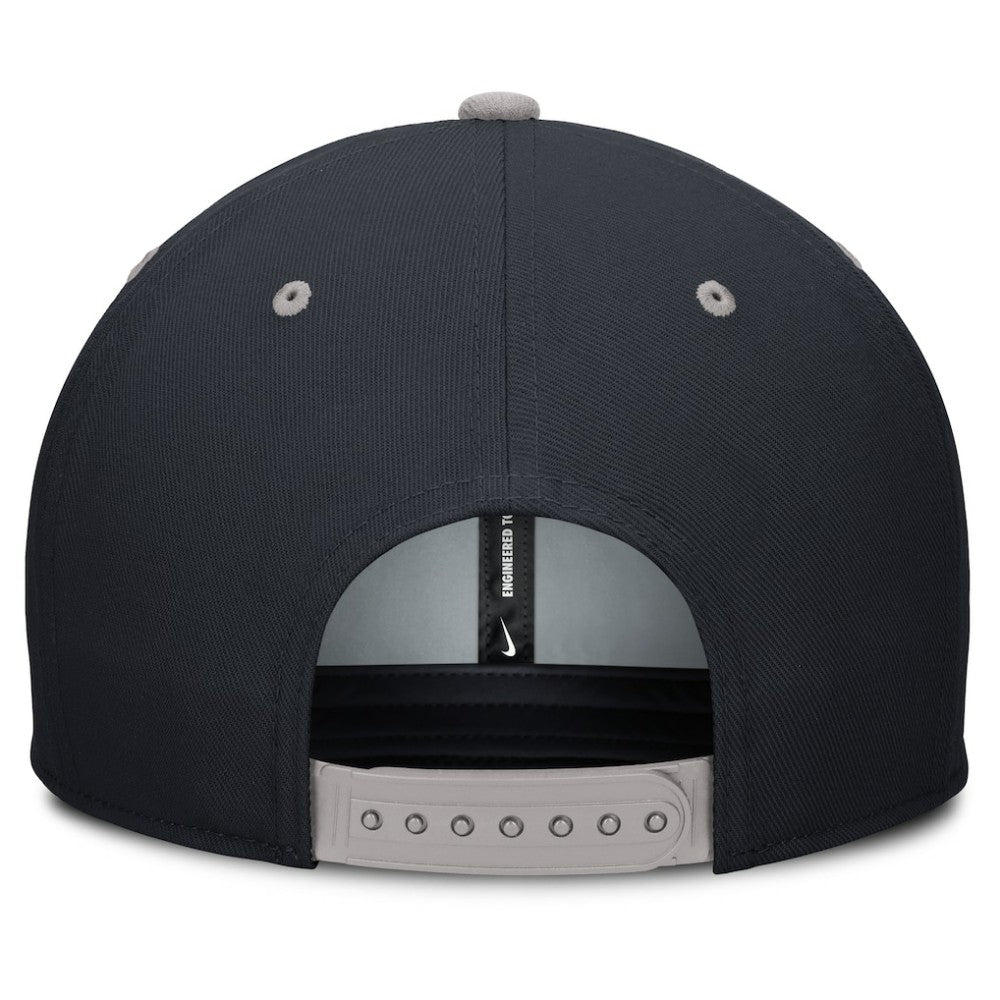 Navy/Gray New York Yankees Nike Cooperstown Collection Pro Dri-FIT Snapback Hat