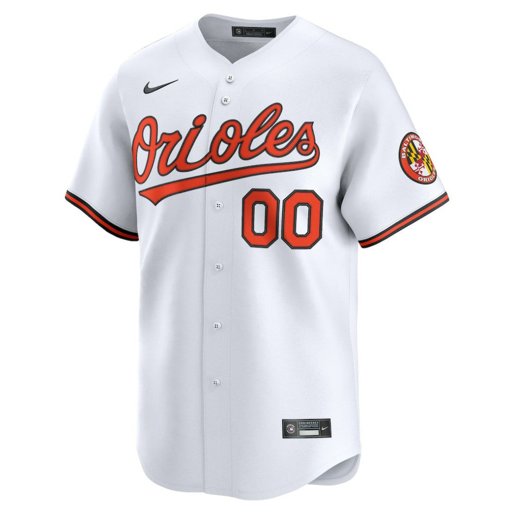 White Baltimore Orioles Nike Home Limited Pick-A-Player Retired Roster Jersey