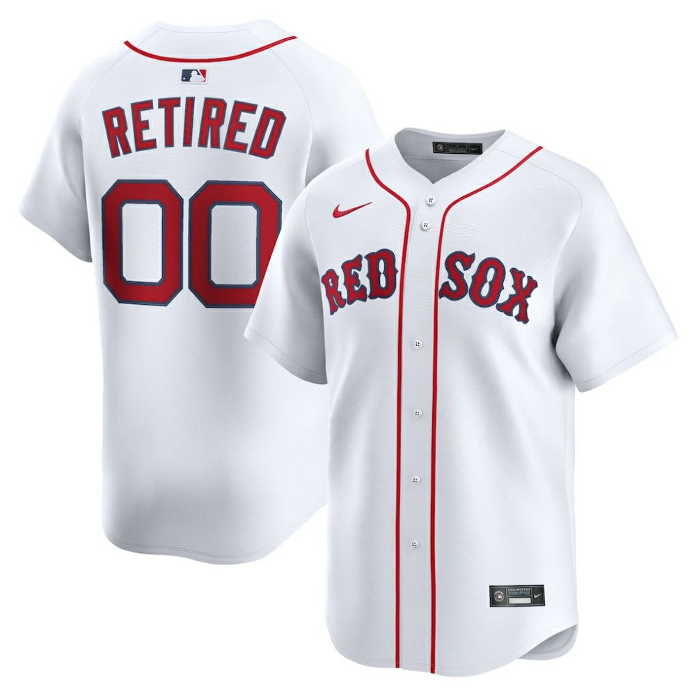 White Boston Red Sox Nike Home Limited Pick-A-Player Retired Roster Jersey