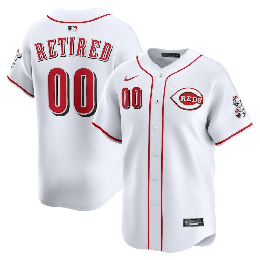 White Cincinnati Reds Nike Home Limited Pick-A-Player Retired Roster Jersey
