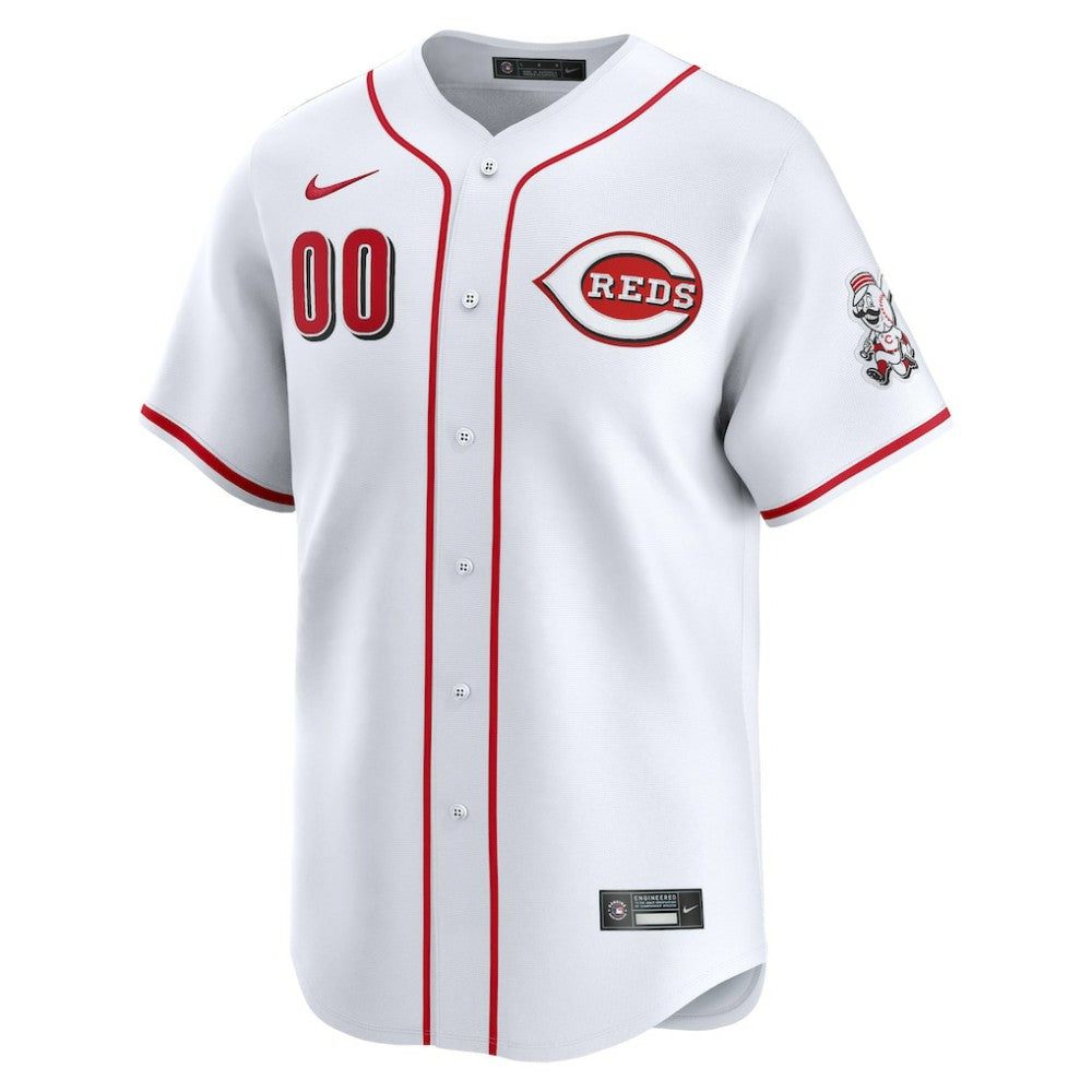 White Cincinnati Reds Nike Home Limited Pick-A-Player Retired Roster Jersey