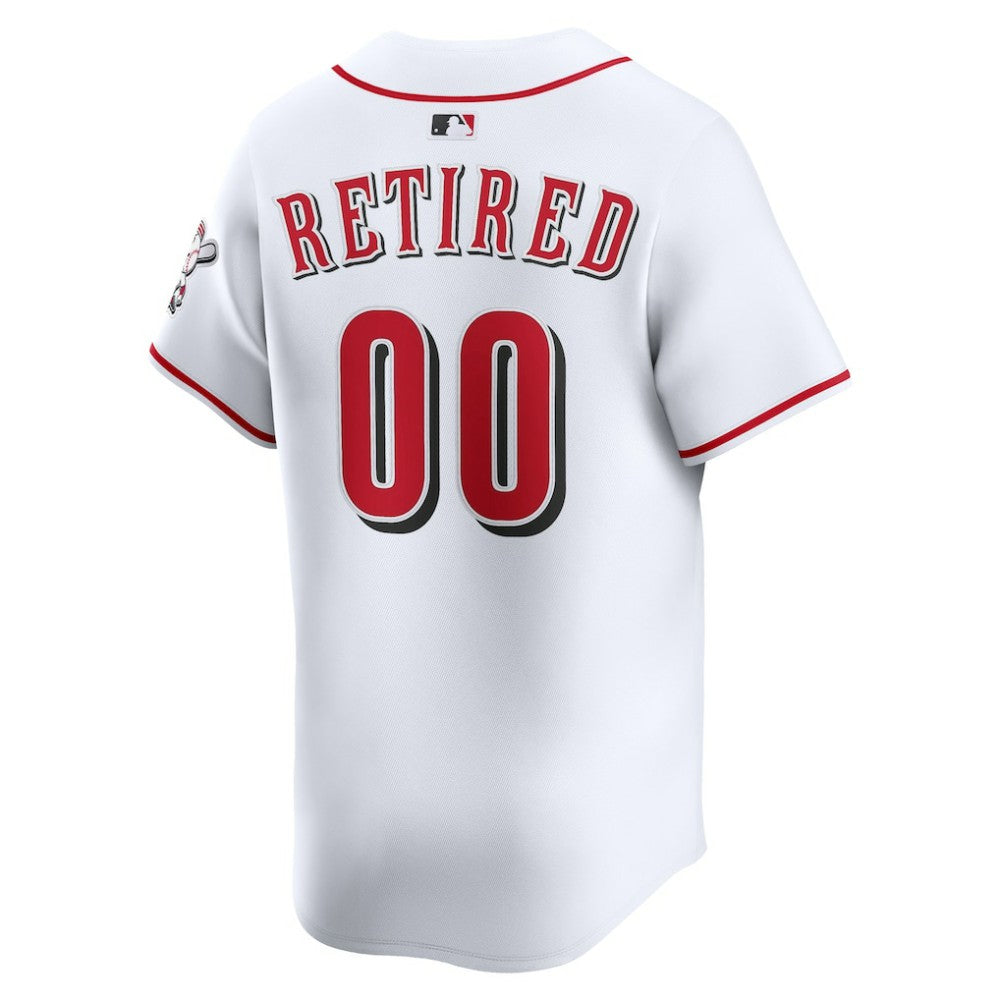 White Cincinnati Reds Nike Home Limited Pick-A-Player Retired Roster Jersey
