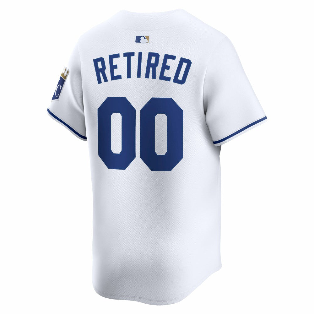 White Kansas City Royals Nike Home Limited Pick-A-Player Retired Roster Jersey