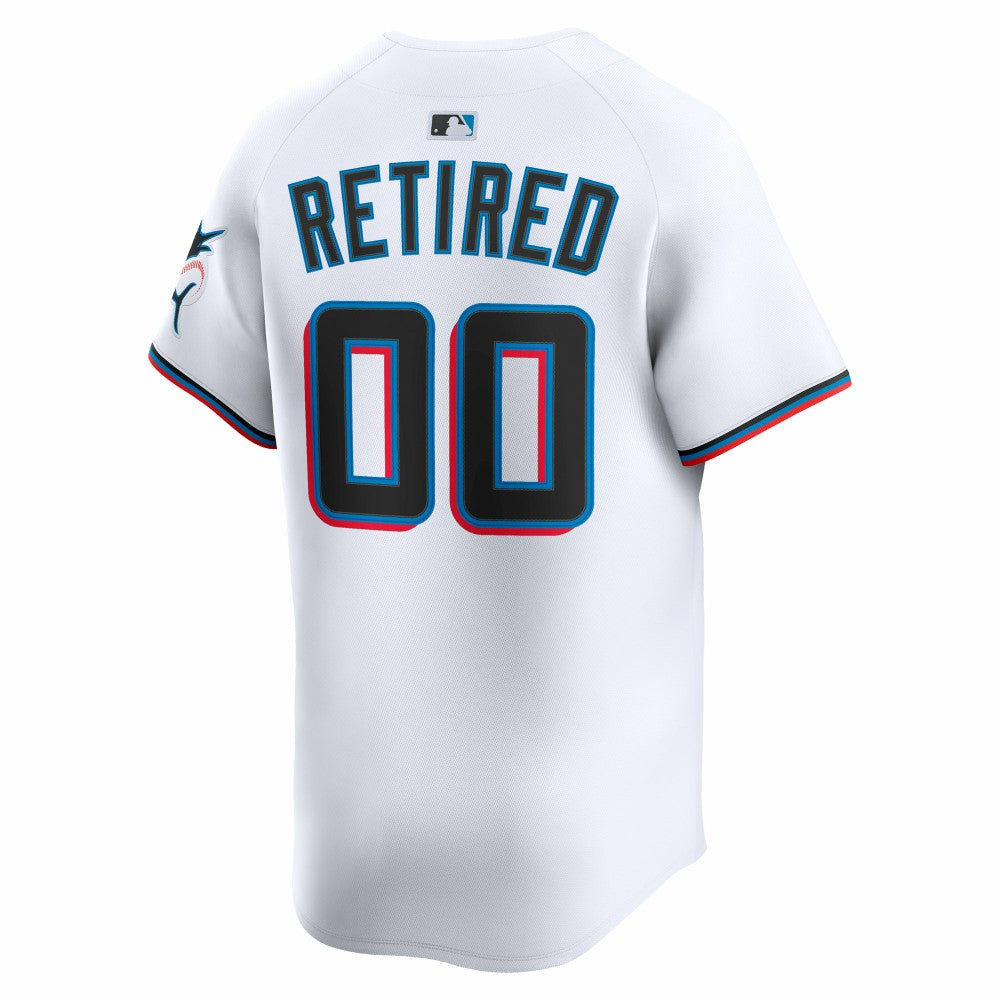 White Miami Marlins Nike Home Limited Pick-A-Player Retired Roster Jersey
