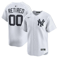 White New York Yankees Nike Home Limited Pick-A-Player Retired Roster Jersey