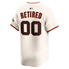 Cream San Francisco Giants Nike Home Limited Pick-A-Player Retired Roster Jersey