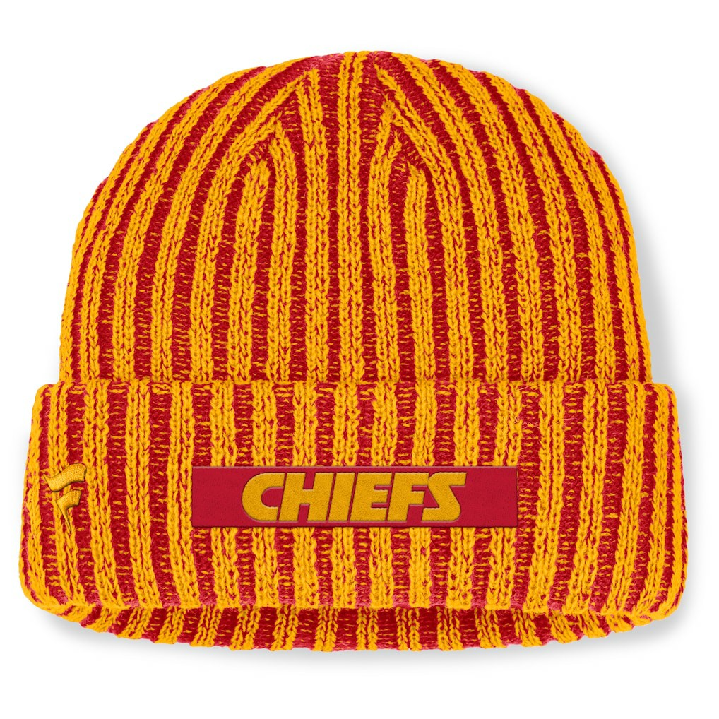 Field Judge Cuffed Knit Hat - Kansas City Chiefs Hats