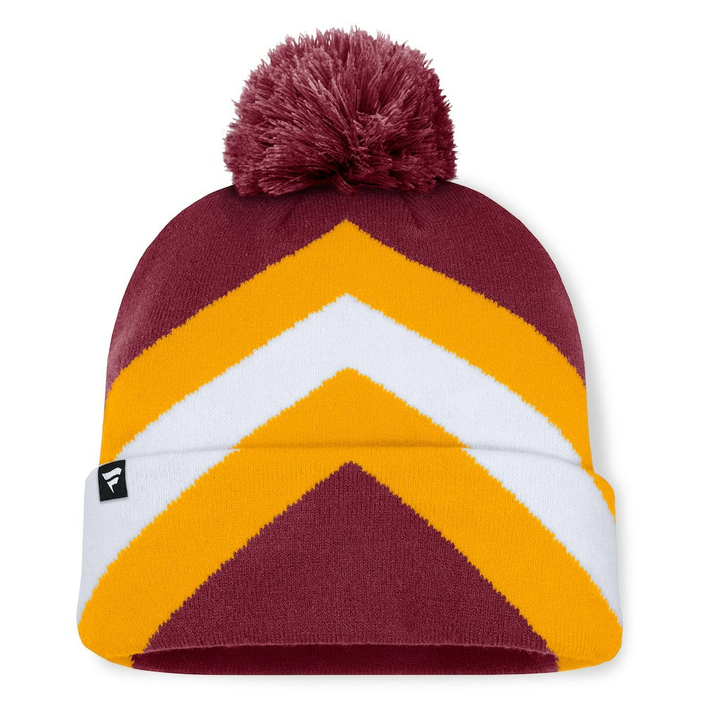 Women's Cornerback Cuffed Knit Hat with Pom - Washington Commanders Hats