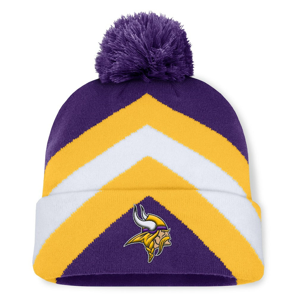 Women's Cornerback Cuffed Knit Hat with Pom - Minnesota Vikings Hats