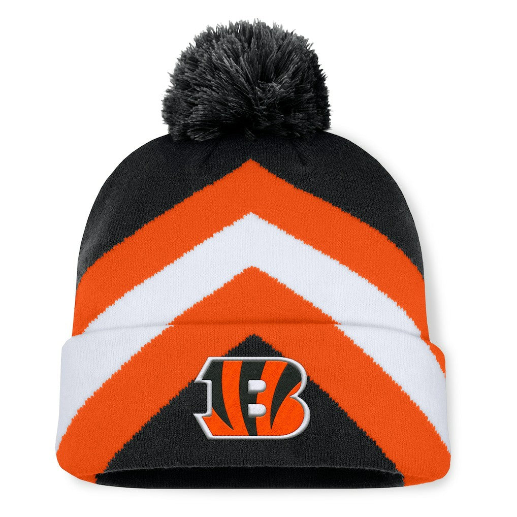 Women's Cornerback Cuffed Knit Hat with Pom - Cincinnati Bengals Hats