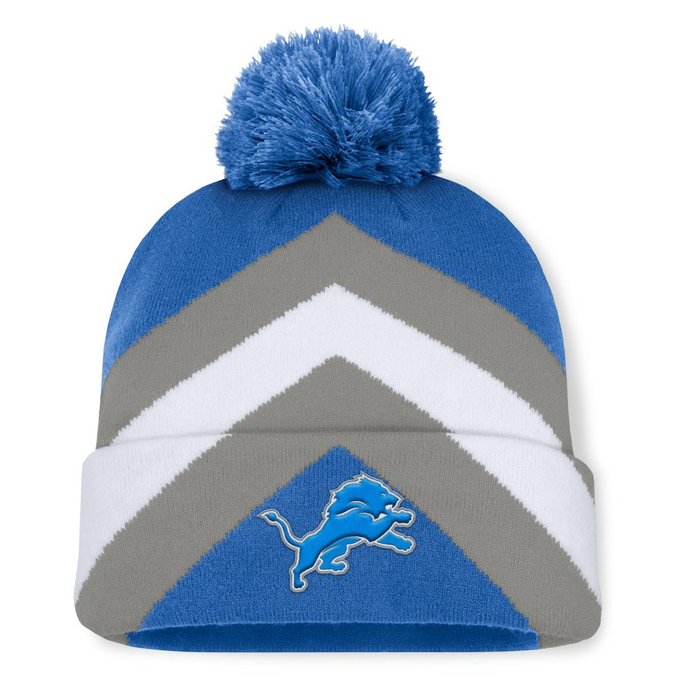 Women's Cornerback Cuffed Knit Hat with Pom - Detroit Lions Hats