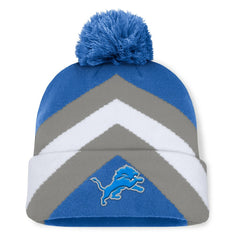 Women's Cornerback Cuffed Knit Hat with Pom - Detroit Lions Hats