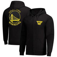 Golden State Warriors FISLL x Benny Gold Unisex Statement Edition Full-Zip Hoodie sale