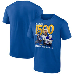 NHL Ryan Suter St. Louis Blues 1500 Career NHL Games T-Shirt