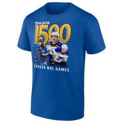 NHL Ryan Suter St. Louis Blues 1500 Career NHL Games T-Shirt