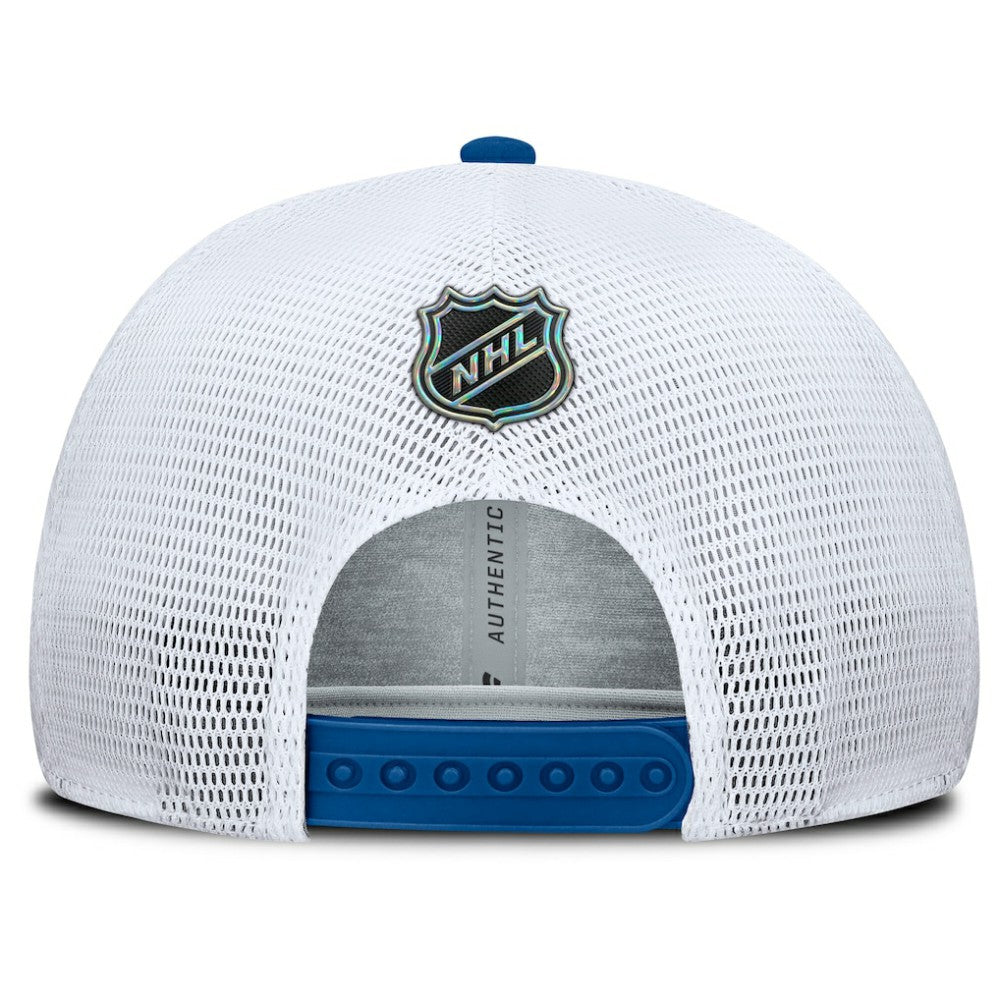 NHL New York Rangers Fanatics Centennial Authentic Pro Structured Trucker Adjustable Hat