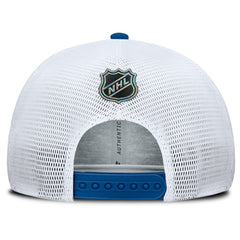NHL New York Rangers Fanatics Centennial Authentic Pro Structured Trucker Adjustable Hat