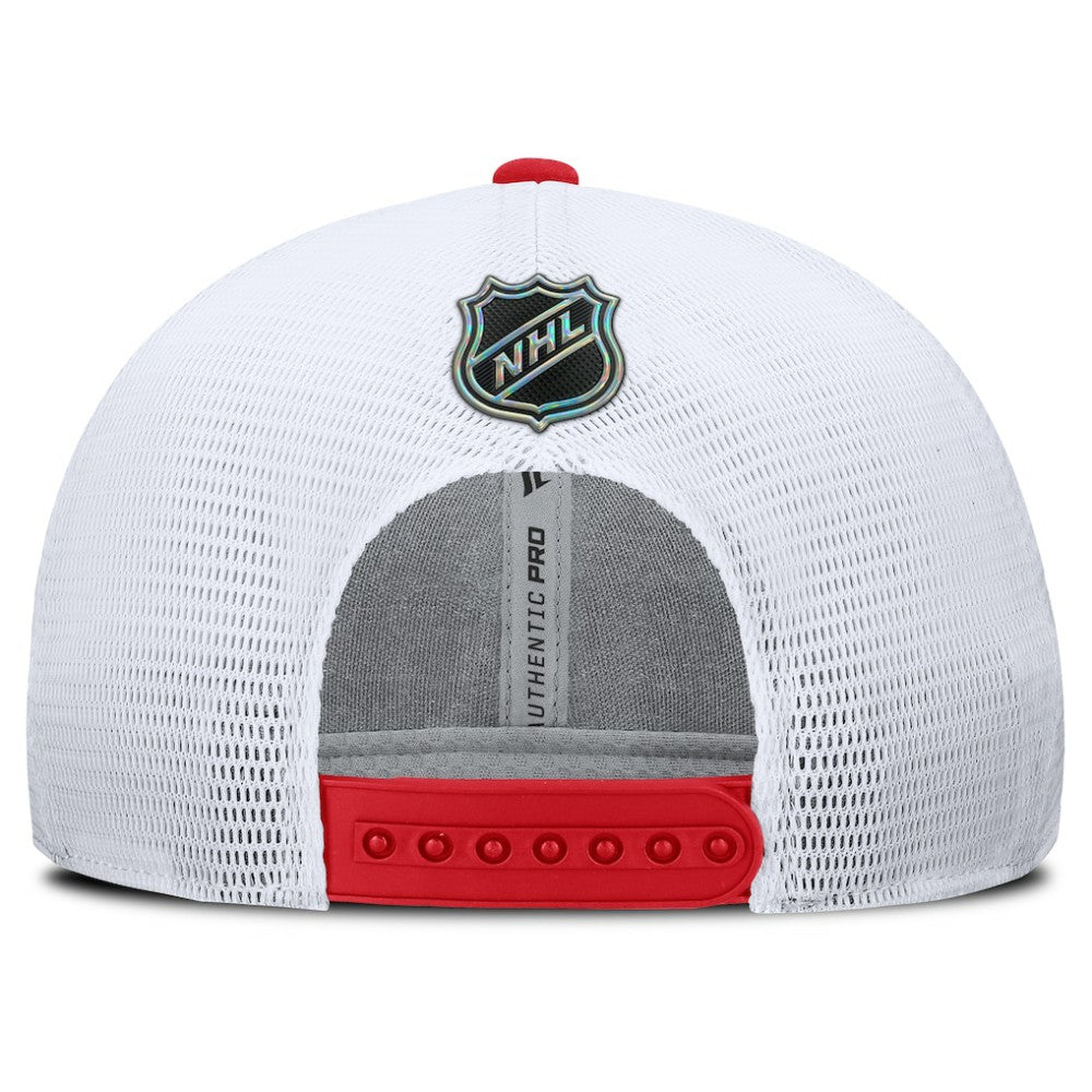 NHL Chicago Blackhawks Fanatics Centennial Adjustable Trucker Hat