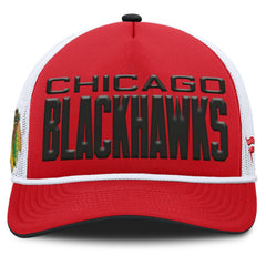 NHL Chicago Blackhawks Fanatics Centennial Foam Front Adjustable Trucker Hat