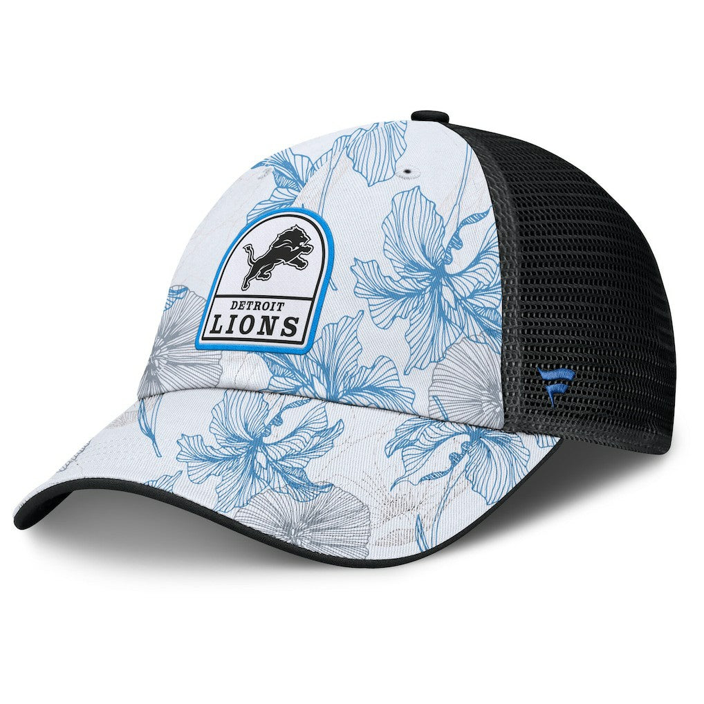 Tropical Adjustable Trucker Hat - Detroit Lions Hats