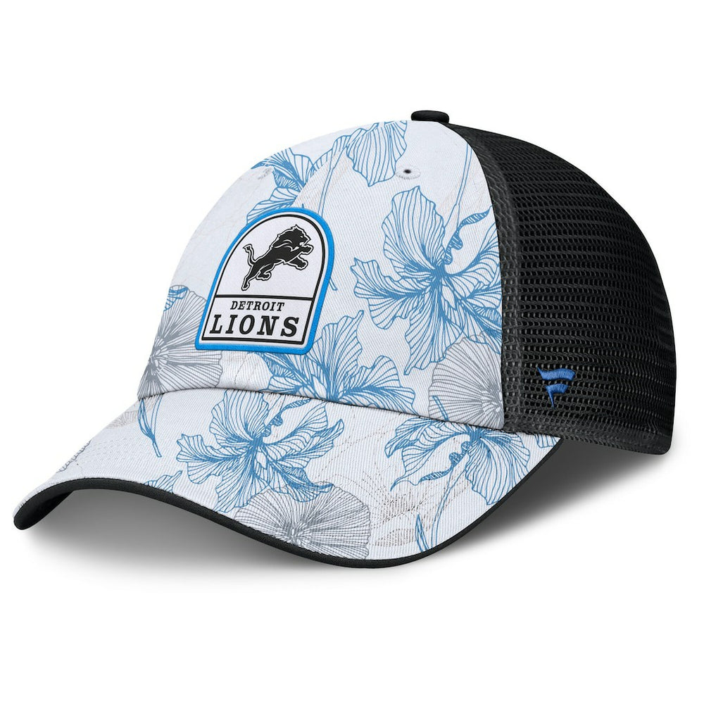 Tropical Adjustable Trucker Hat - Detroit Lions Hats