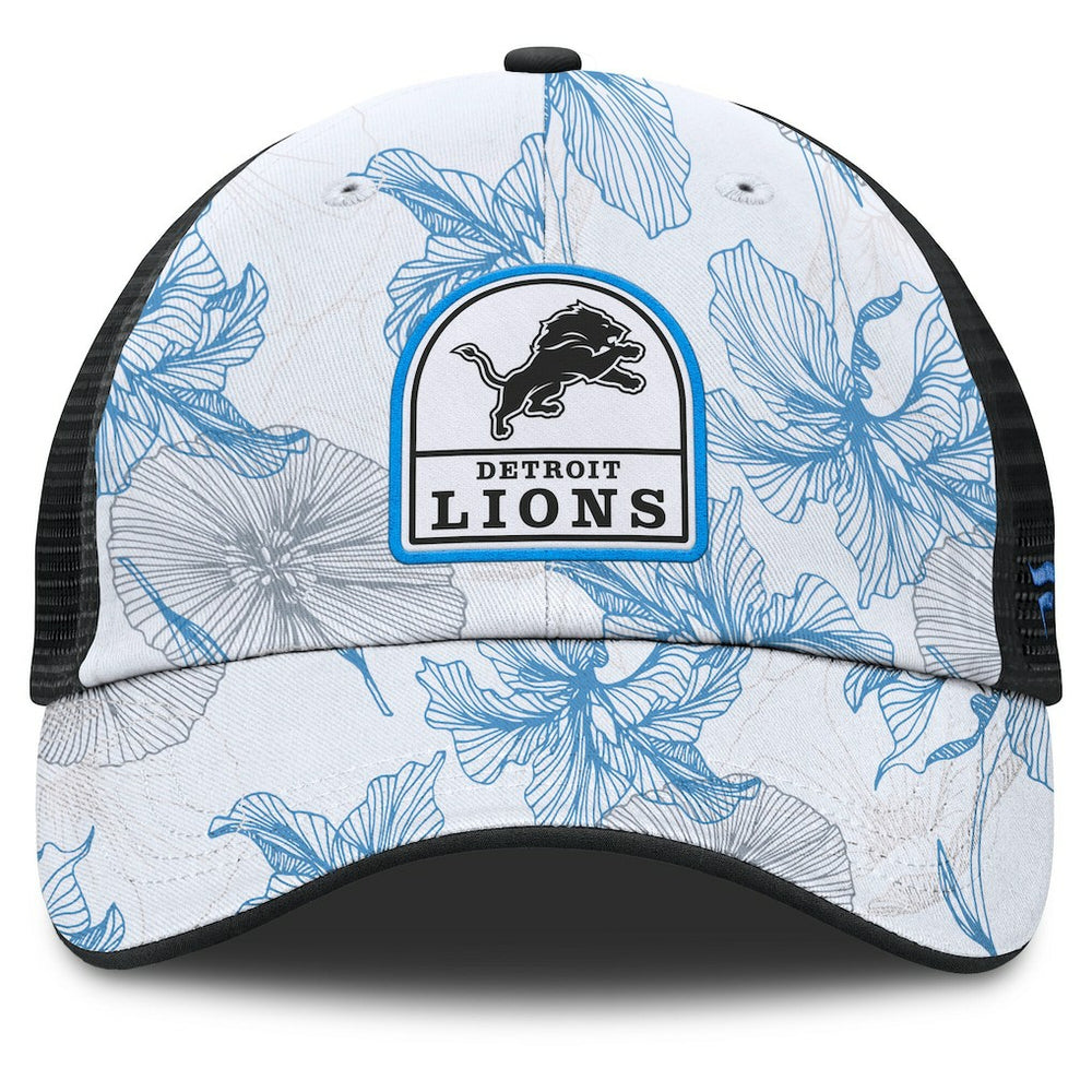 Tropical Adjustable Trucker Hat - Detroit Lions Hats