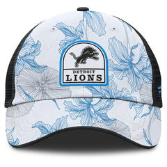 Tropical Adjustable Trucker Hat - Detroit Lions Hats