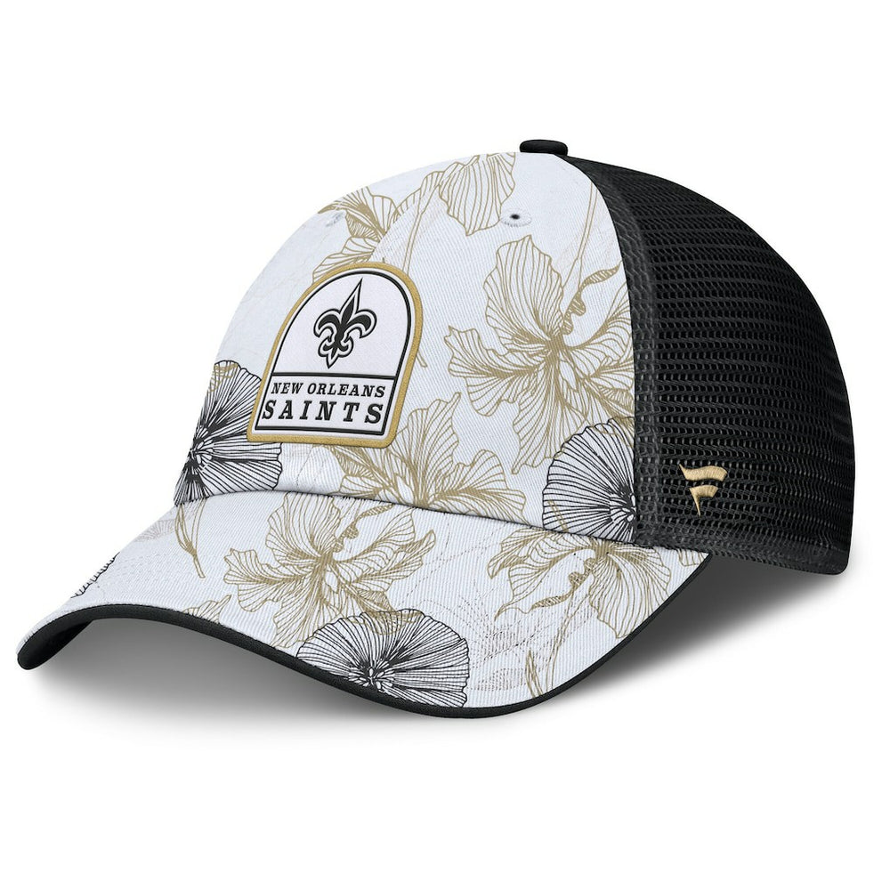 Tropical Adjustable Trucker Hat - New Orleans Saints Hats