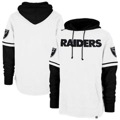 '47 Trifecta Shortstop Pullover Hoodie - Las Vegas Raiders Hoodies