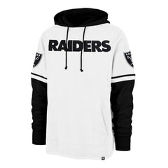 '47 Trifecta Shortstop Pullover Hoodie - Las Vegas Raiders Hoodies