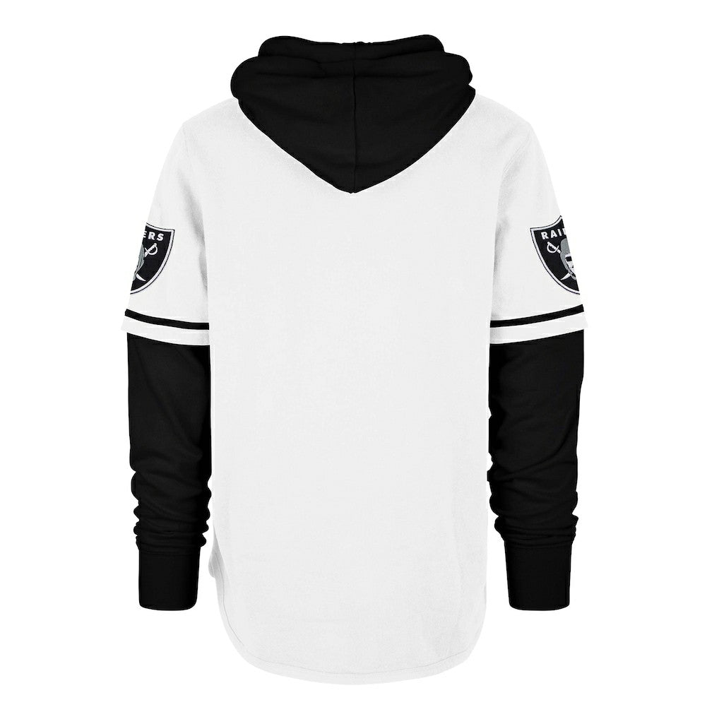 '47 Trifecta Shortstop Pullover Hoodie - Las Vegas Raiders Hoodies