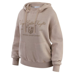 NHL Vegas Golden Knights WEAR by Erin Andrews Women's Washed Pullover Crewdie